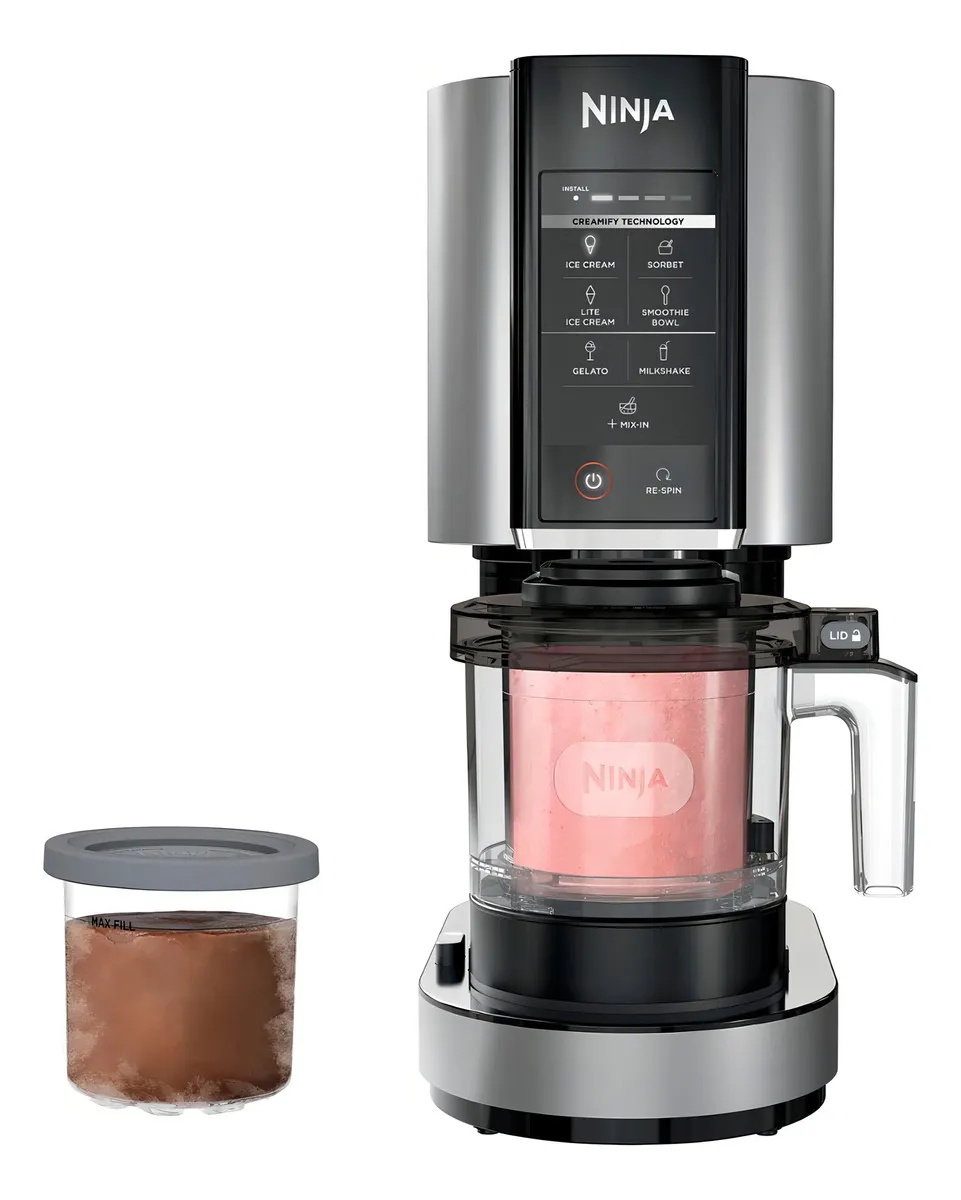 Foto máquina de fazer sorvete elétrica